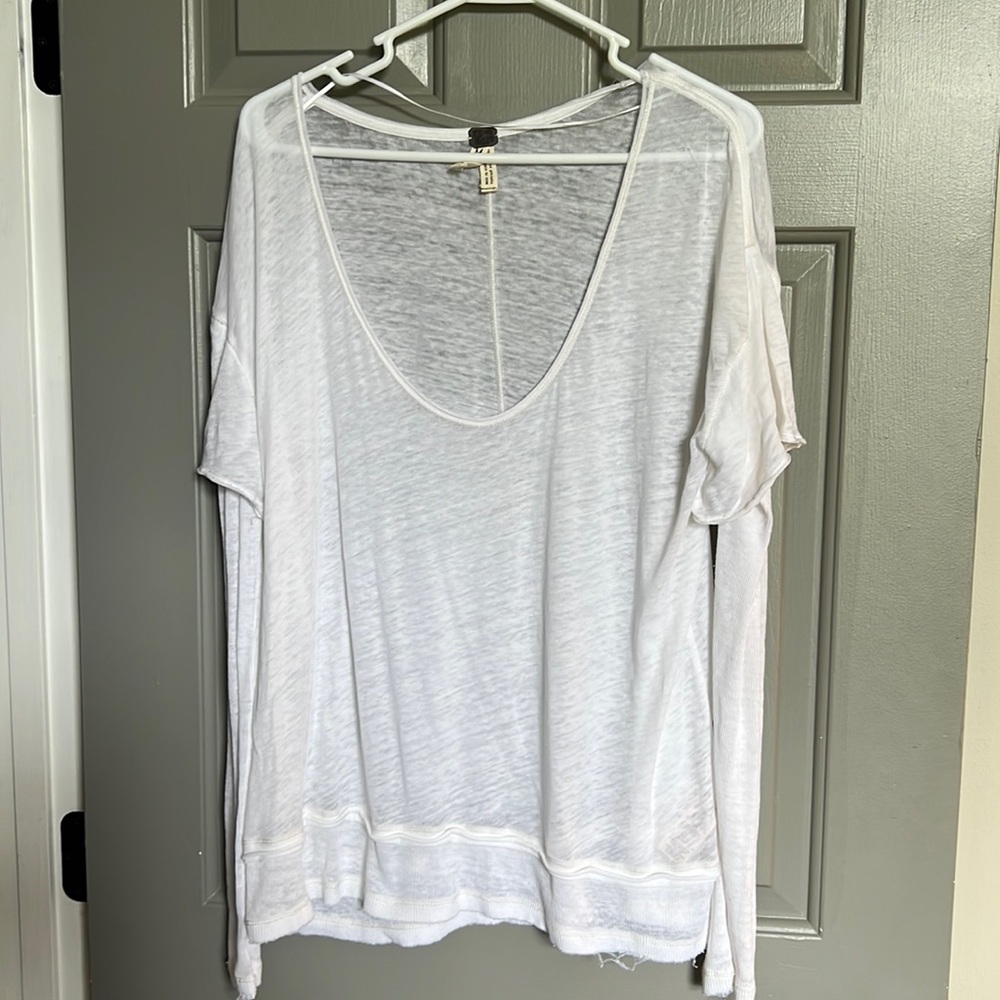 Free people oversized shirt